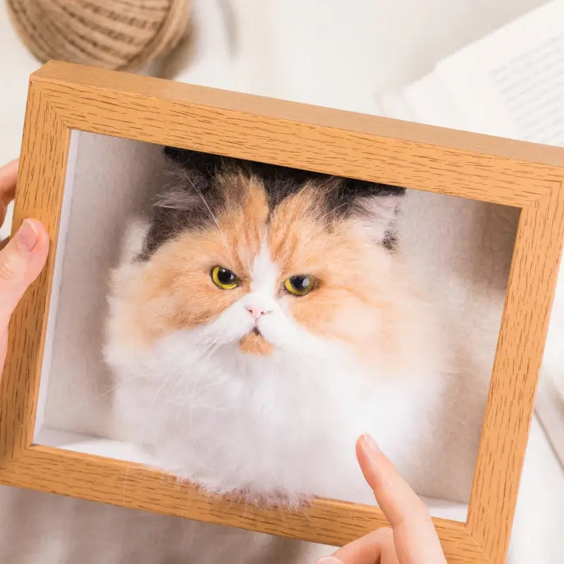 Framed Cat Portrait