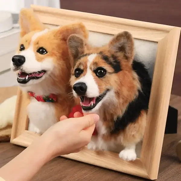 Framed Dog Portrait