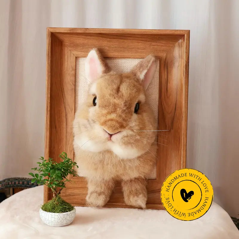 Framed Rabbit Portrait (other type)